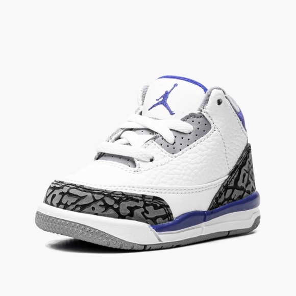 Jordan 3 TD Racer Blue (4C) Baby - Picture 2 of 8